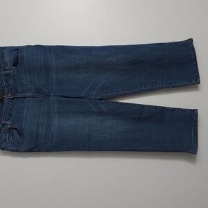 Women's Blue Denim Capris